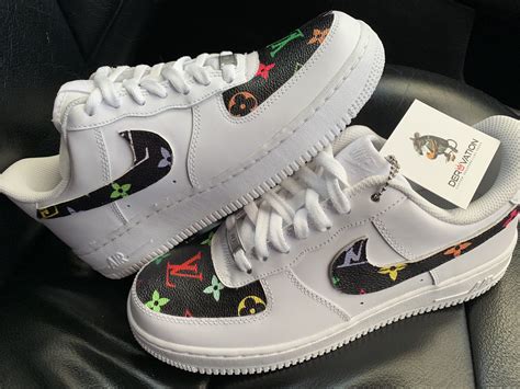 louis vuitton air force custom|custom air force 1 shoes.